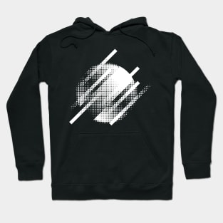 geometrical opart design Hoodie